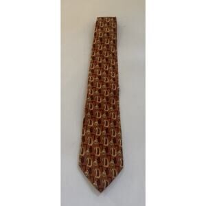 VINTAGE Ermenegildo Zegna Tie 100% Silk ITALY Made Necktie Business Floral